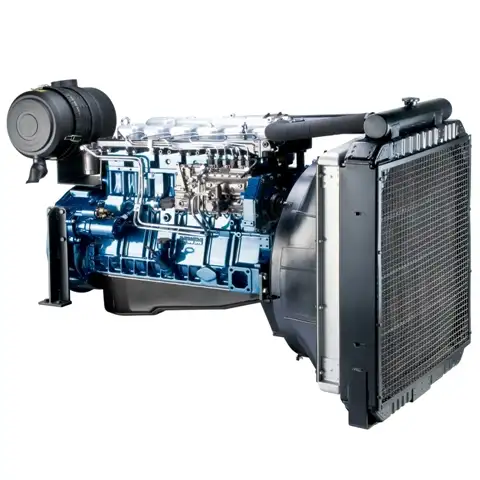 Motor MWM d229 4 cilindros aplicação industrial em Roraima